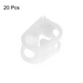 thumbnail image 3 of Unique Bargains Plastic Tubing Clamps, 20 Pack 1/4'-1/2' Tube OD Flow Control Hose Clamp, 3 of 5