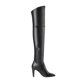thumbnail image 2 of Dream Pairs - Botas altas hasta el muslo para mujer, tacones por encima de la rodilla, botas largas y sexis con punta en pico DOB214 Dream Pairs DOB214, 2 of 4