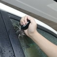 thumbnail image 3 of Auto Drive 2-in-1 Keychain Rescue Tool with Seat Belt Cutter and Window Breaker, Black, 3 of 8