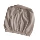 thumbnail image 4 of Funda elástica para otomana, funda protectora redonda para reposapiés otomana Café ligero, 4 of 9