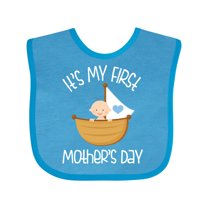 Inktastic 1st Mothers Day Boys Boys Baby Bib