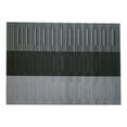 thumbnail image 1 of Gradient Bamboo Texture Pattern PVC Woven Placemats Insulation Stain-Resistant Table Mat Placemats Cup Dish Coaster Home Hotel Dining Tables Decors Mats Black, 1 of 9