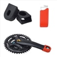 thumbnail image 4 of 1 Paire de Couvercle de Protection en Silicone Accessoire de Sport de Protection pour Vélo - Noir, 4 of 5