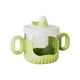 thumbnail image 1 of Vaso para bebés de silicona de 10 oz con dibujos animados, fácil de limpiar, para niños pequeños. verde, 1 of 9