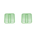 thumbnail image 1 of Matsuzay Rejilla para asado de silicona, 2 uds., resistente a altas temperaturas y antiadherente, duradera, verde verde 2Conjunto, 1 of 6