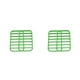 thumbnail image 2 of Injueey Rejilla para asar apta para horno y lavavajillas, duradera y no tóxica, color verde alto, 2 paquetes/lote verde 2Conjunto, 2 of 6