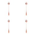 thumbnail image 1 of Stainless Steel Spoons for Stirring Coffee Dessert and - Ideal Kitchen Tableware for Culinary Experiences,4-Pack, 1 of 7