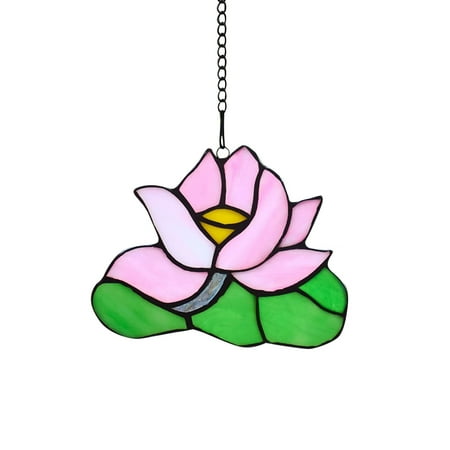 

Stained Glass Window Pendant Acrylic Wall Hanging Ornament Window Pendant