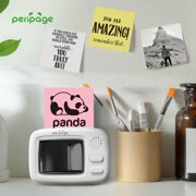 PeriPage A2 Portable Bluetooth Thermal Printer - High Definition Printing, Ink Free, Wireless Connection, Suitable for Student and Office Use