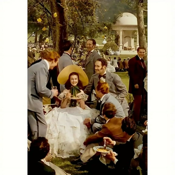 5D Embroidery Gone with The Wind  Diamond Art Painting - Full Round Rhinestone Mosaic Home Decor