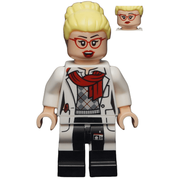LEGO DC Super Heroes Dr. Harleen Quinzel Red Glasses Minifigure