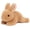 Brown Rabbit, variant on Cute Purple Rainbow Unicorn Plush Animal Gift | Cute Plush Toy Pocket Size Plush Unicorn Boy Girl Adult Christmas Birthday Gift Desk Decoration