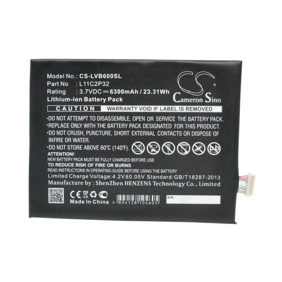 Battery for Lenovo A7600 IdeaPad A10-70 A7600-F IdeaTab B6000F S600H L11C2P32