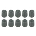 thumbnail image 4 of 10pcs Plastic Gray Tire Valve Stem TPMS Tire Cap with Gasket, 4 of 8