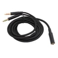 thumbnail image 1 of Adaptador de cable de auriculares, auriculares de 6.4 pasteles y auriculares y altos de Alto nivel parauriculares para juegos, 1 of 7