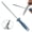 A3_Blue 12.52", variant on Veeogra Knife Sharpening Steel Rod,10.16" Butcher Steel Sharpener Stick,Polished Stainless Steel Rod,Ergonomic Handle Honing Rod,Sharpening Rod With Hanging Hook,Grilling Hunting Blade Sharpener