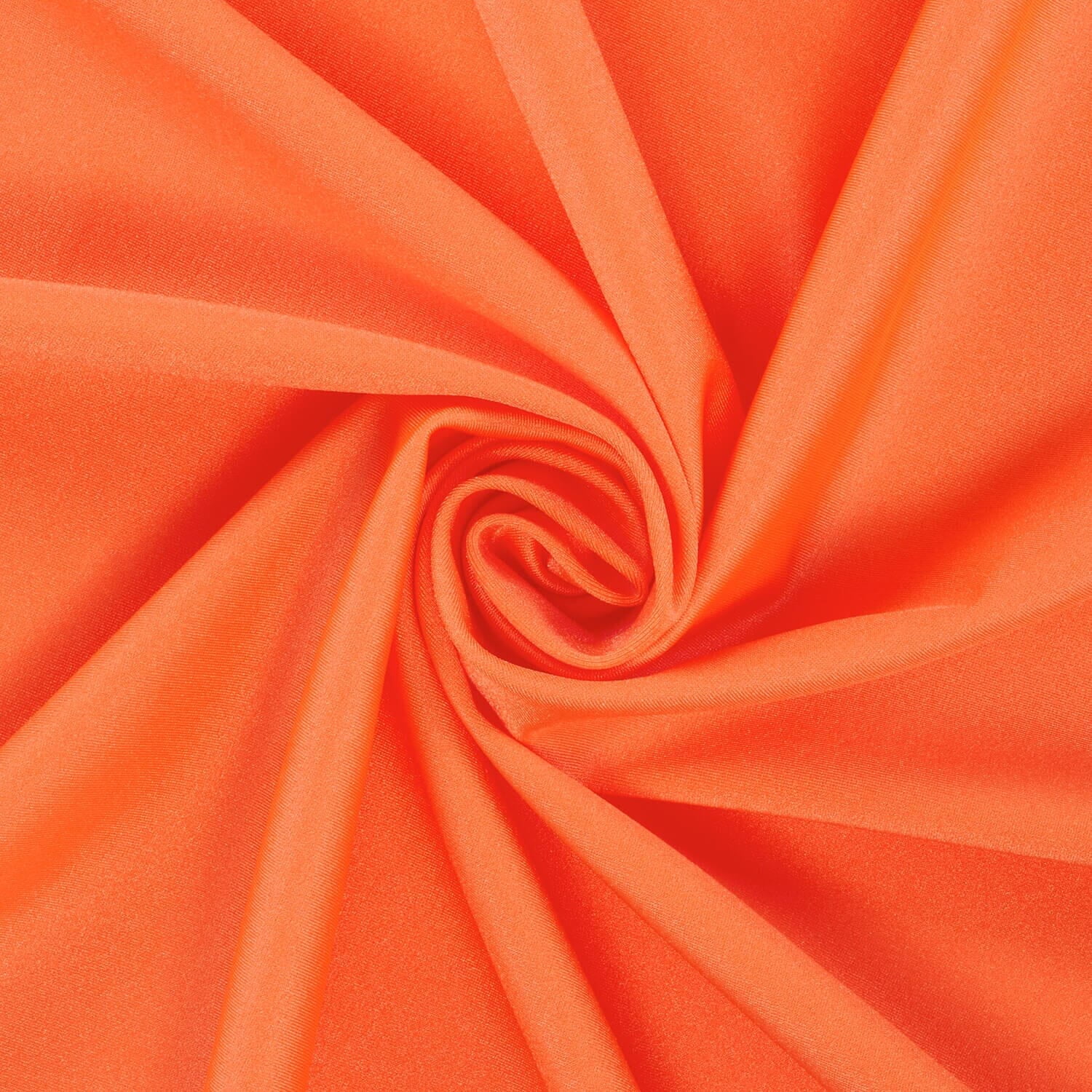 Van Haalbaarheid Schijnen Shiny Milliskin Nylon Spandex Fabric 4 Way Stretch 58" wide Sold By The  Yard Many Colors (Neon Orange) - Walmart.com