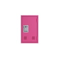 thumbnail image 4 of Miekor 24" H Locker Storage Cabinet, Metal Locker Storage Cabinet with 1 Doors, Small Metal Locker,Lockable Storage Cabinet,for Employees,Office,Kids Locker - Assembly Required 29686, 4 of 10
