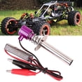 thumbnail image 1 of RC Plug Starter Igniter, Electronic RC Igniter, Starter Igniter Fit RC Electronic Glow Plug Starter Portable For Redcat HSP Nitro Powered, 1 of 8