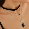 thumbnail image 5 of Colliers Gothiques pour Femmes Collier Ras-du-Cou Étoile Accessoires Étoile Accessoires Halloween, 5 of 5