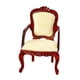 thumbnail image 4 of Muebles en miniatura a escala 1/12, sillas, accesorios para casas de muñecas, adornos, sillas de madera para micropaisaje., 4 of 9