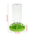 thumbnail image 3 of Reptiles Water Drinker 2 in 1 Feeder Dish & Water Bowl Tortoise Water Bowl, 3 of 11