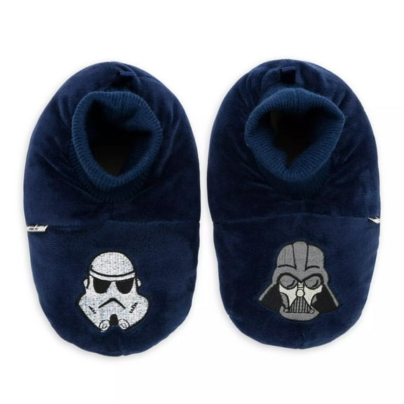 Star Wars Darth Vader & Stormtrooper Slippers - Family Matching - Kids Size 9/10