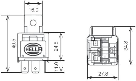 Hella 003530041 Wiring Relay
