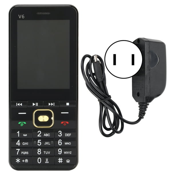 Téléphone Portable 2G pour Personnes âgées débloqué, écran HD 2,4