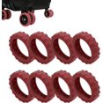thumbnail image 1 of LAICAIW Housse de Roues de Valise / Housses de Roues de Valise en Silicone - Accessoires de Voyage, Housse de Protection en Silicone pour Roues Pivotantes de Valise pour Roues de 2,17-2,68 Pouces, 1 of 7
