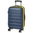 thumbnail image 1 of ROCKLAND Melbourne 20 Inch Expandable ABS Carry On, Navy, One Size, 1 of 16