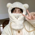 thumbnail image 1 of Chapeau d'Ours Prêt pour l'Hiver, Résistant au Froid et Chaud, 1 of 8