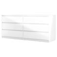 thumbnail image 2 of Home Square 2-Piece Scandinavian Engineered Wood White Gloss, 2 of 20