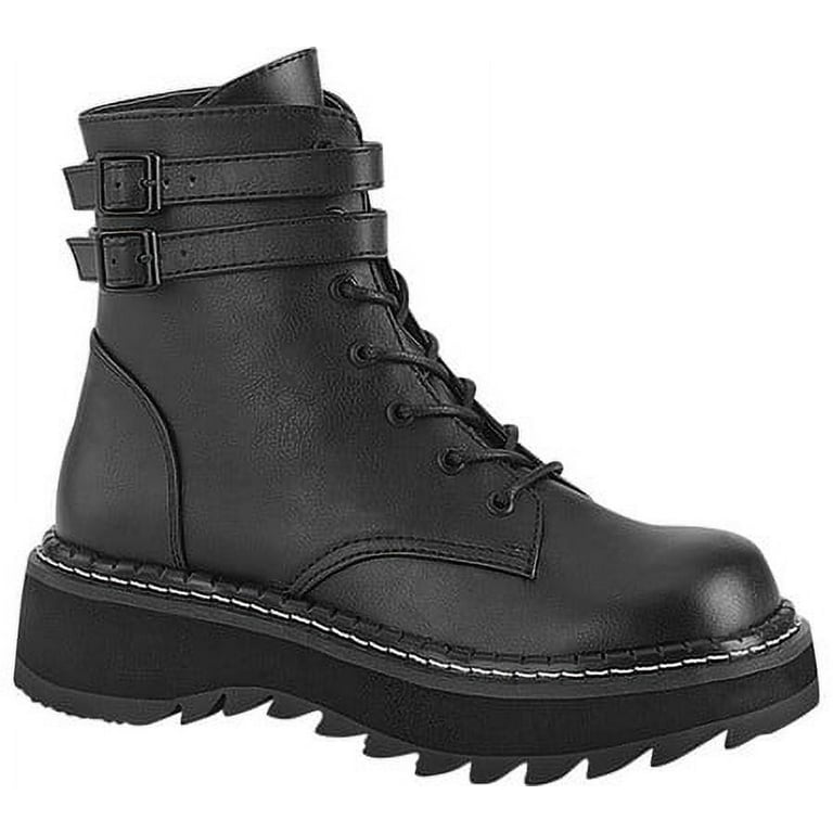Demonia steel toe boots hotsell