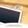 thumbnail image 2 of Étagère Supérieure de Télé, Étagère de Rangement Supérieure pour Moniteur, Étagère en Plastique, Étagère de Télé, Étagère de Rangement, Support pour Routeur, 2 of 8