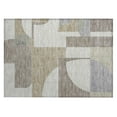 thumbnail image 2 of Addison Rugs Chantille Indoor/Outdoor Transitional Mid Century Khaki Washable Rectangle Rug, 1'8" x 2'6", 2 of 6