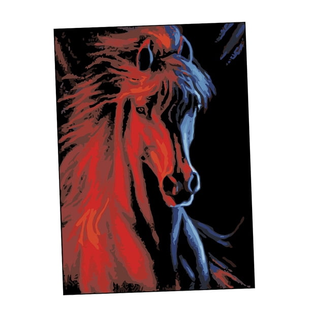 Pintura de bricolaje por números de sin mco pintura de bricolaje por números pa adultos y BLESIY Cuadro de pintura al óleo