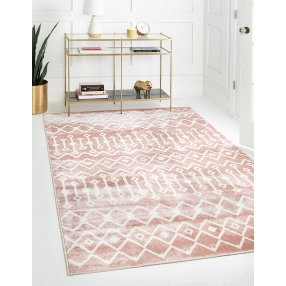 Unique Loom Bohemian Trellis Rug