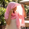 thumbnail image 4 of Yfalhf Women Lightweight Soft Cozy Shawl Scarf, Tassel Sun‑Protection Wrap, Soft Beach Cover‑Up for Summer Travel Vacation Daily Outing,B, 4 of 5