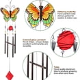 thumbnail image 3 of Toystoory Campanillas de viento de mariposa llamativas, música de jardín relajante, receptor de viento para la decoración del dormitorio del jardín del Jardín y Patio Toystoory HA020646-00, 3 of 6