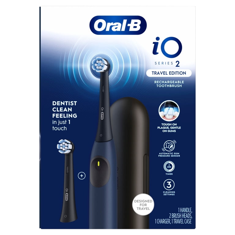 Oral-B iO Electric Toothbrush, Series 2, Dark Blue - Walmart.com