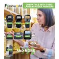 thumbnail image 2 of Cinta rotuladora Freshworld Compatible con DYMO D1 45013 paquete de 3, 2 of 9