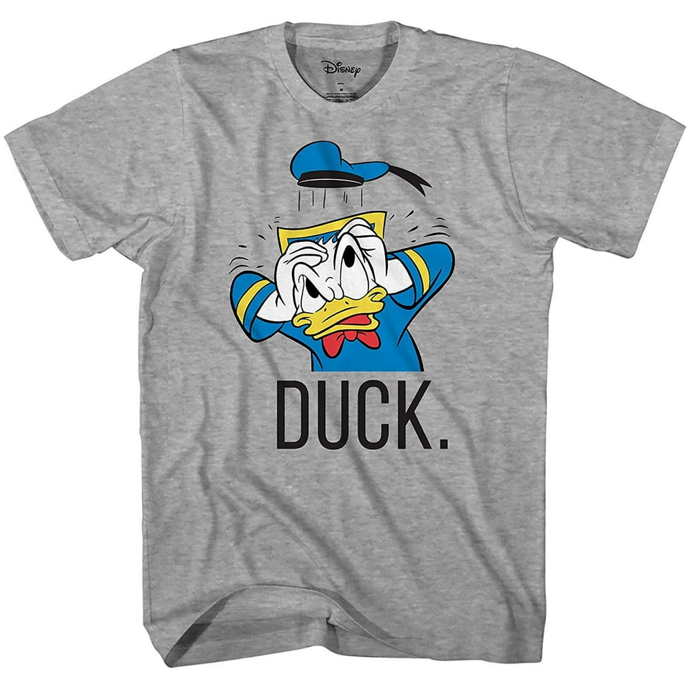 Disney - Donald Duck Ducks Classic Vintage Disneyland World Menâs Adult 