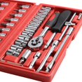 thumbnail image 3 of Discount 46pcs/ensemble Acier au Carbone Ensemble Clé à Douille Tournevis, 3 of 8