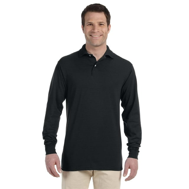 Jerzees Polo à Manches Longues pour Adulte 5.6 oz. SpotShield - 437ML