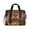 Elegant Christmas Scene, variant on 16" Laptop Briefcase for Work Travel Laptop Shoulder Bag Carrying Handbag Laptop Case Delicate Snowflakes Patter