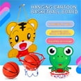 thumbnail image 1 of onlyliua Ofertas Del Día Estante de Baloncesto para Colgar En La Pared con 1 Balón de Baloncesto y 1 Inflador, 1 of 4