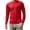 Red, variant on Avirosel Men's Lightweight Quick Dry Mesh Shirts Casual Long Sleeve Workout Athletic Tops for Gym Running Army Green