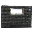 thumbnail image 3 of Bolso Noche para Mujer Con Hombro Cadena Y Mano Diamantes Imitación (plateado), 3 of 6