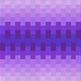 thumbnail image 1 of Ahgly Company Indoor Square Patterned Heliotrope Purple Area Rugs, 7' Square, 1 of 6